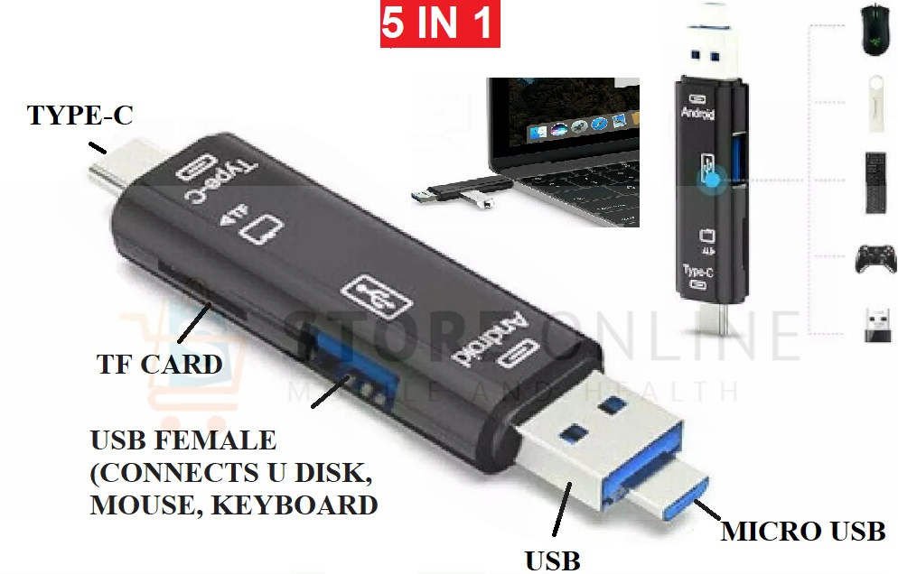 USB READER 5 IN 1