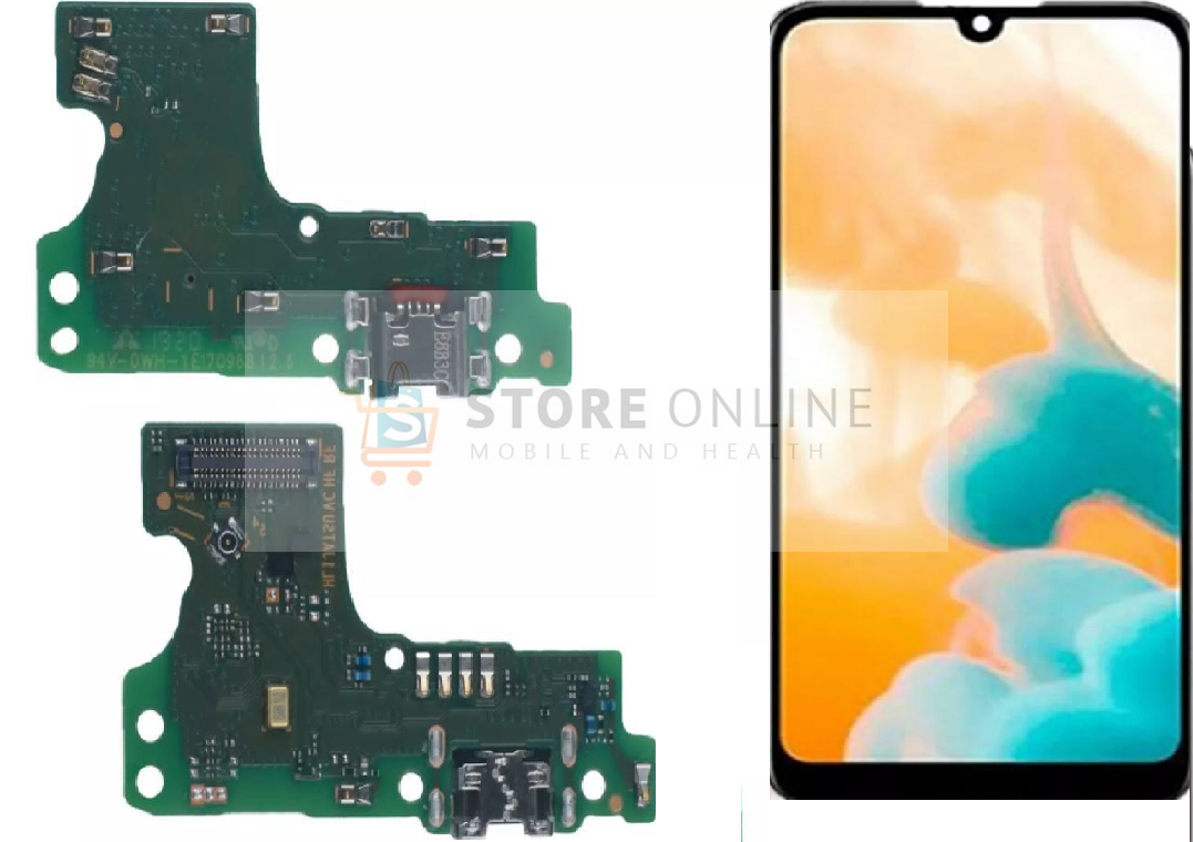 Huawei Y6 (2019) Charging Port USB Dock Connector & Mic Replacement