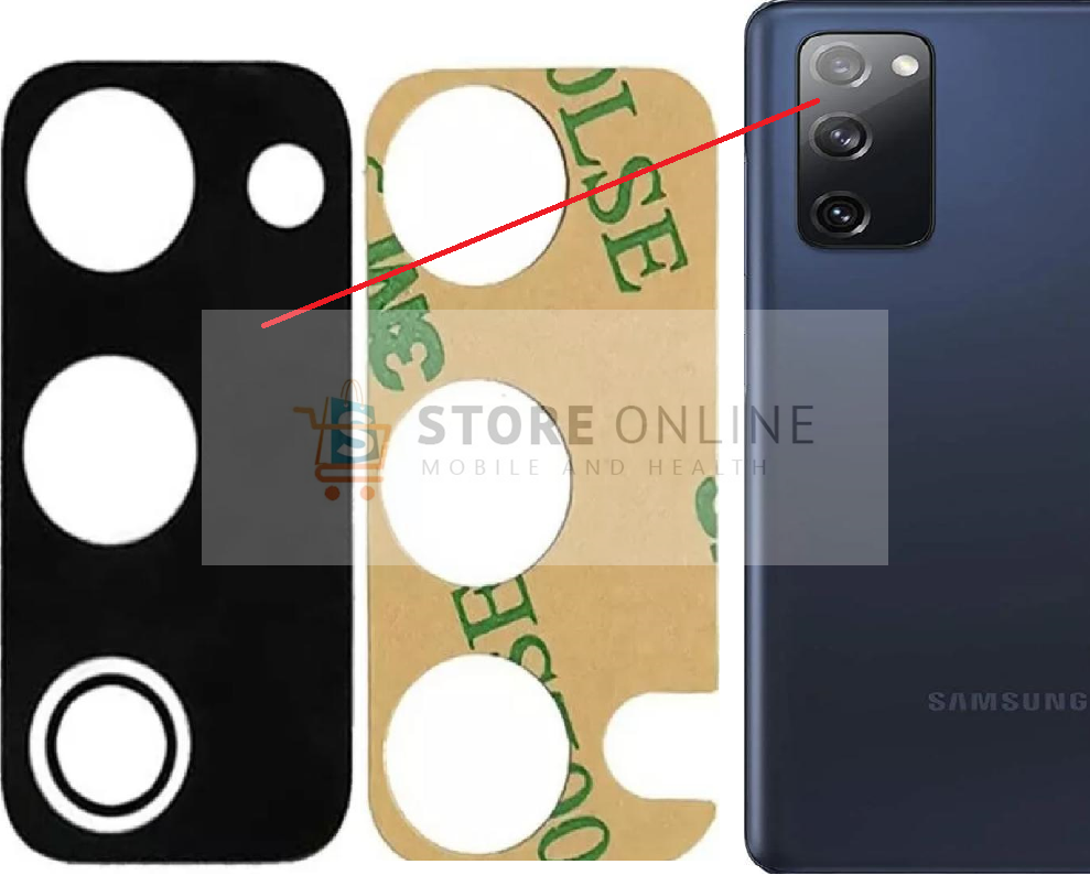 Samsung Galaxy S20 FE Camera Glass Lens Replacement Back Camera Lens
