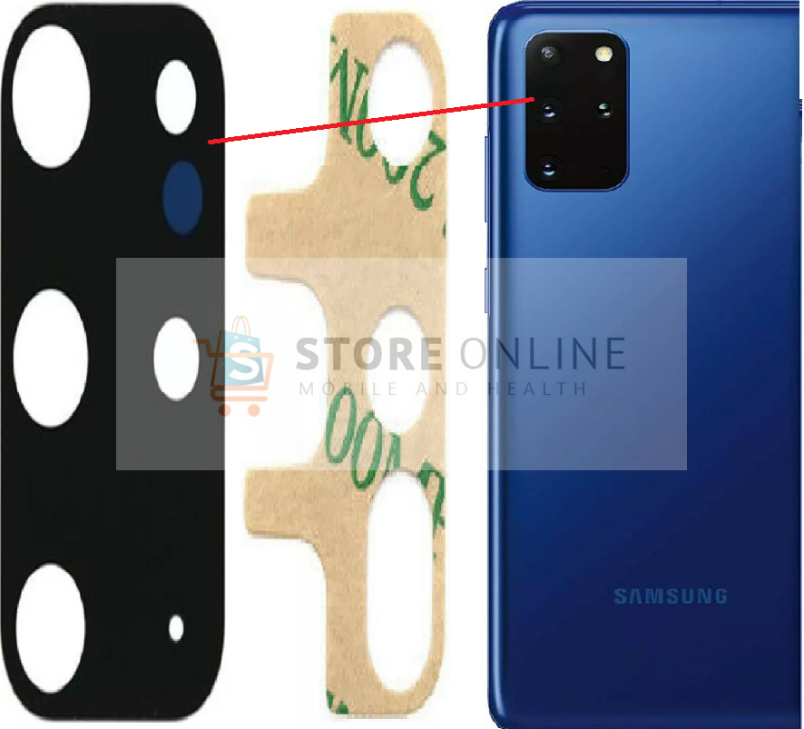 Samsung Galaxy S20 Plus Camera Glass Lens Replacement Back Camera Lens