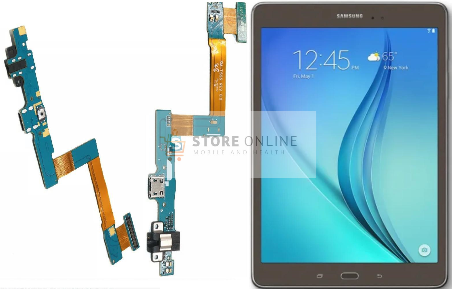 Samsung Galaxy Tab A P550 Charging Port Dock Connector Headphone Jack