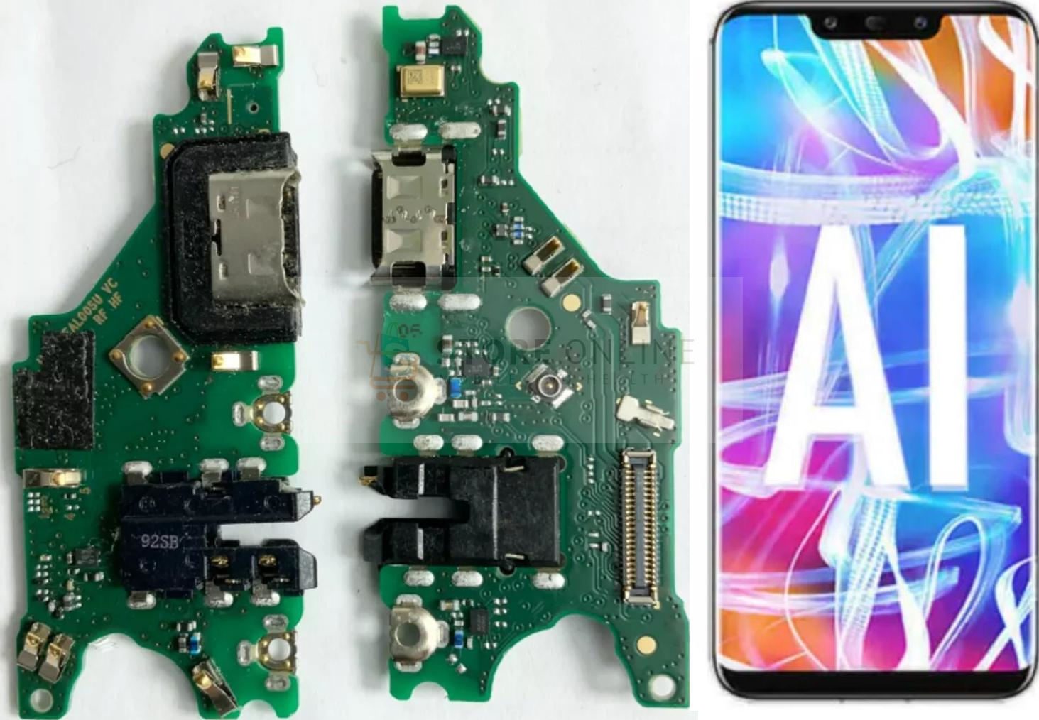 Huawei Mate 20 Lite USB Charging Port Dock Mic Connector Flex Cable Board
