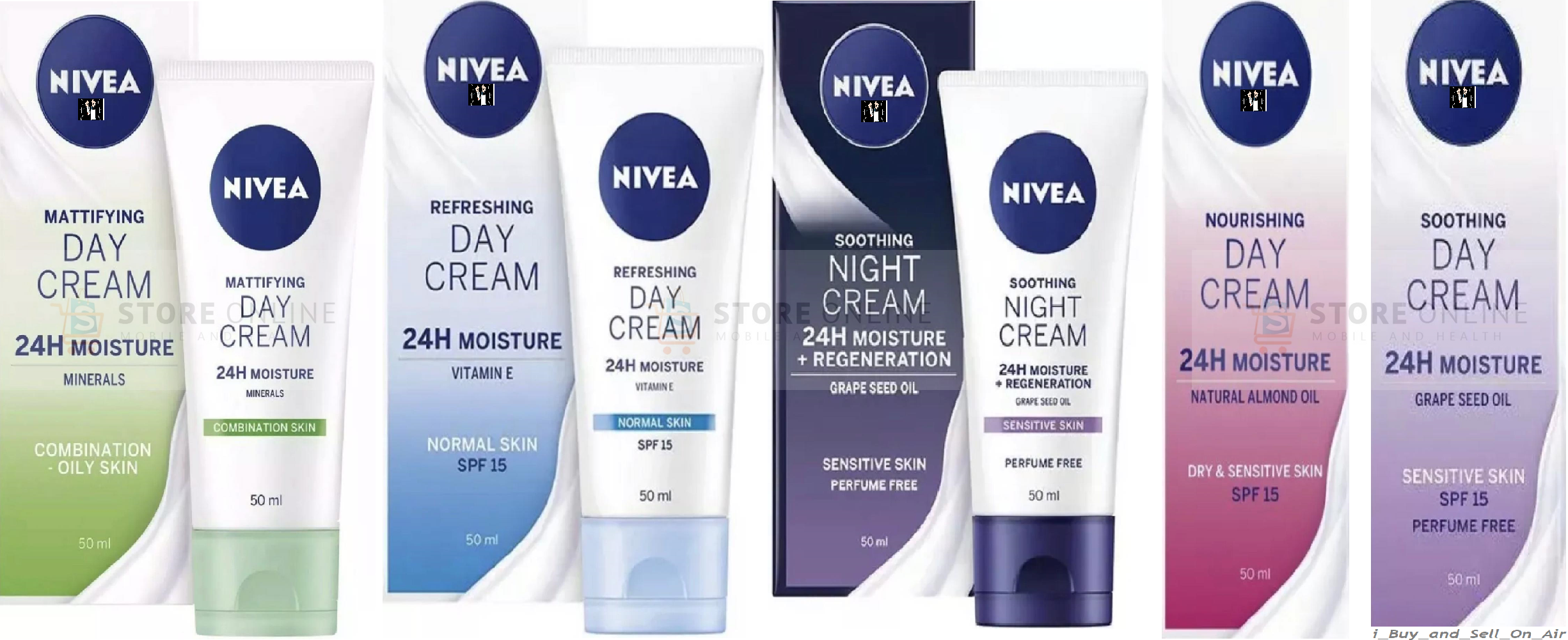 Nivea 24H Moisture Face Cream