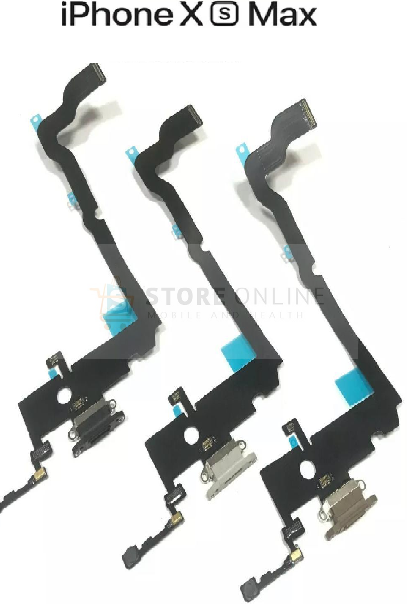 iPhone XS Max Charging Port Flex Headphone Jack Mic Replacement