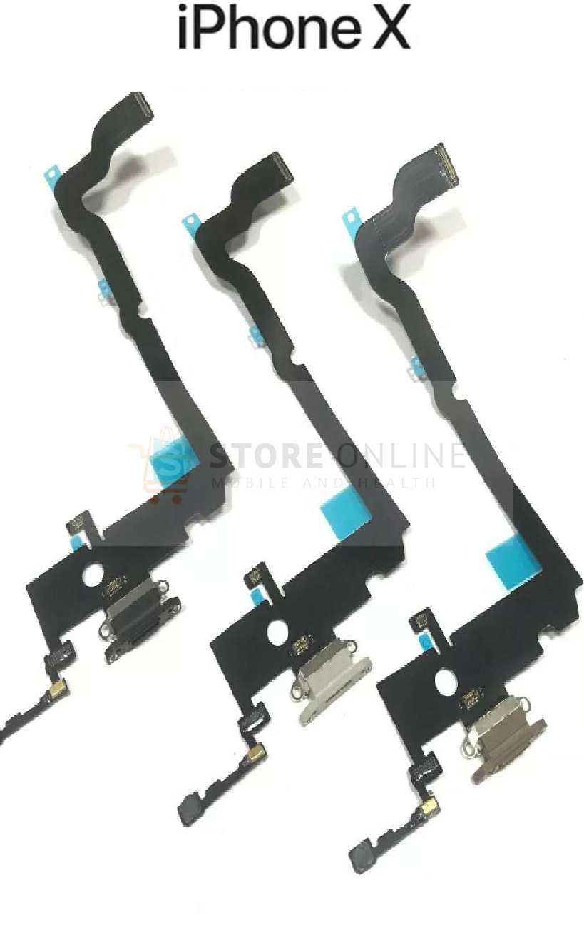 iPhone X Charging Port Flex Headphone Jack Mic Replacement