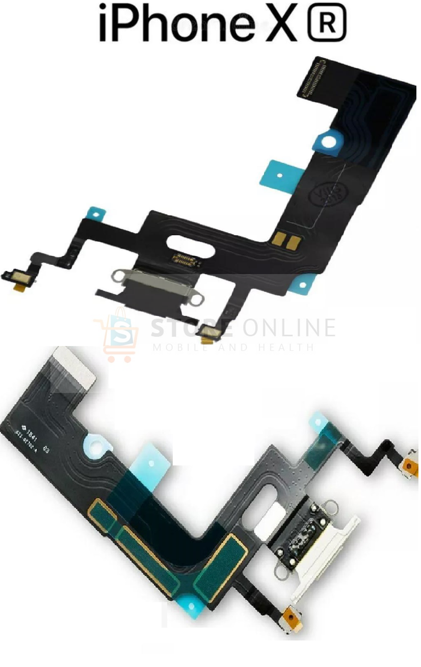iPhone XR Charging Port Flex Headphone Jack Mic Replacement