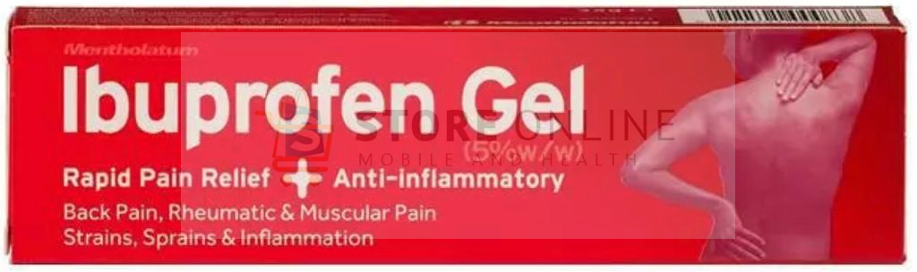 For Pain Relief Inflammatory Ibuprofen 5% Gel 50g