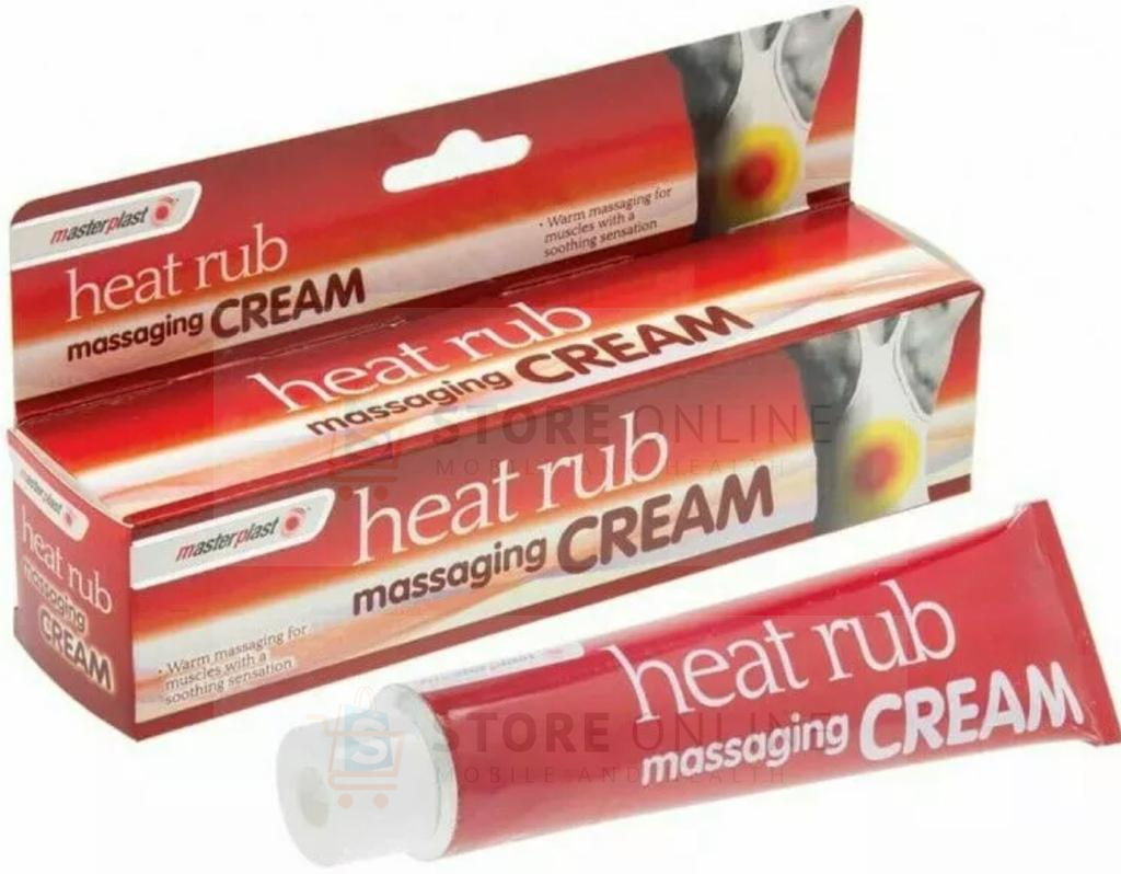 Masterplast Heat Rub Massaging Cream 70g