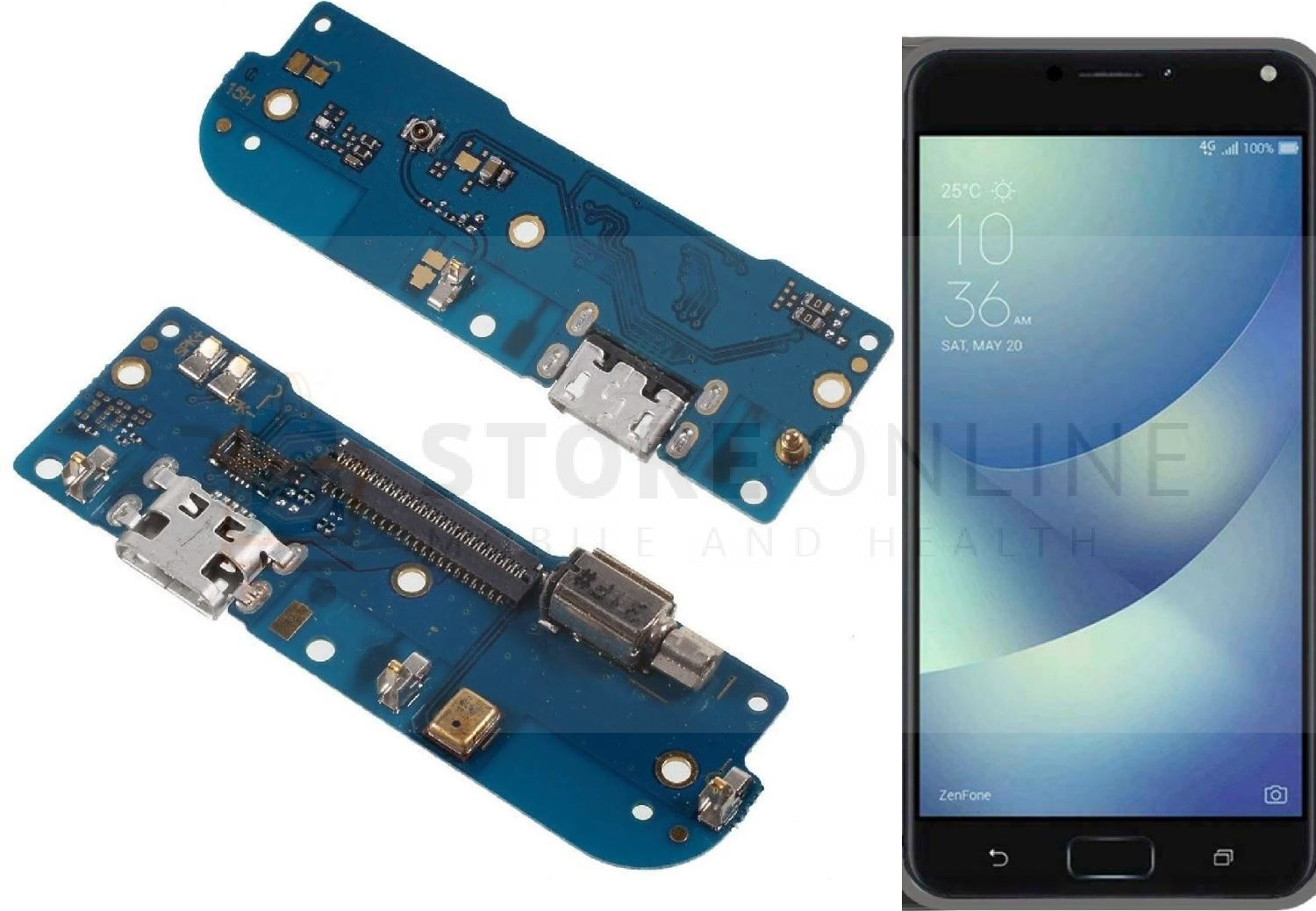 ASUS ZenFone 4 Max Charging Port Replacement