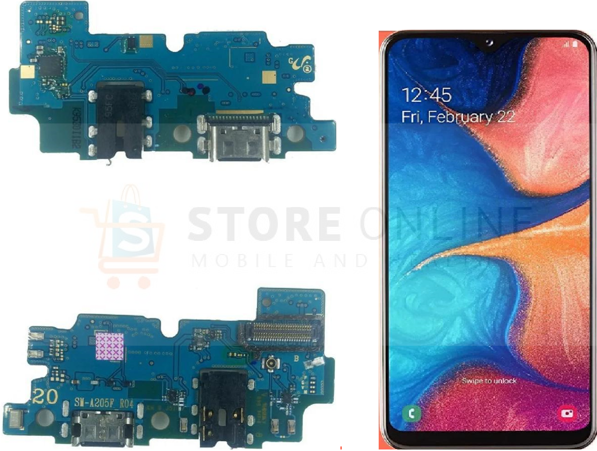 Samsung Galaxy A20/A205 Charging Port