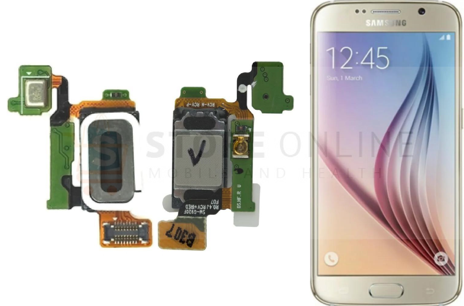Samsung Galaxy S6 Ear Speaker With Microphone