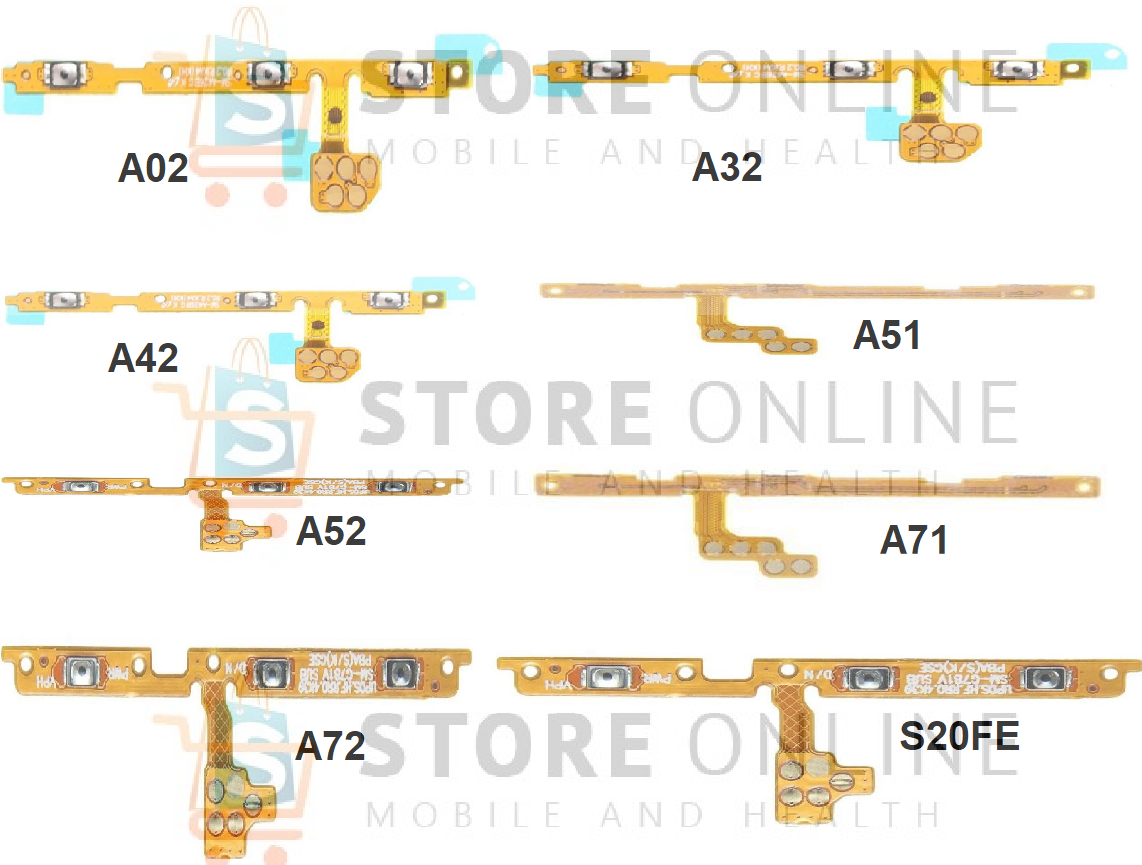 Samsung Galaxy A Series Power Flex Cable Volume