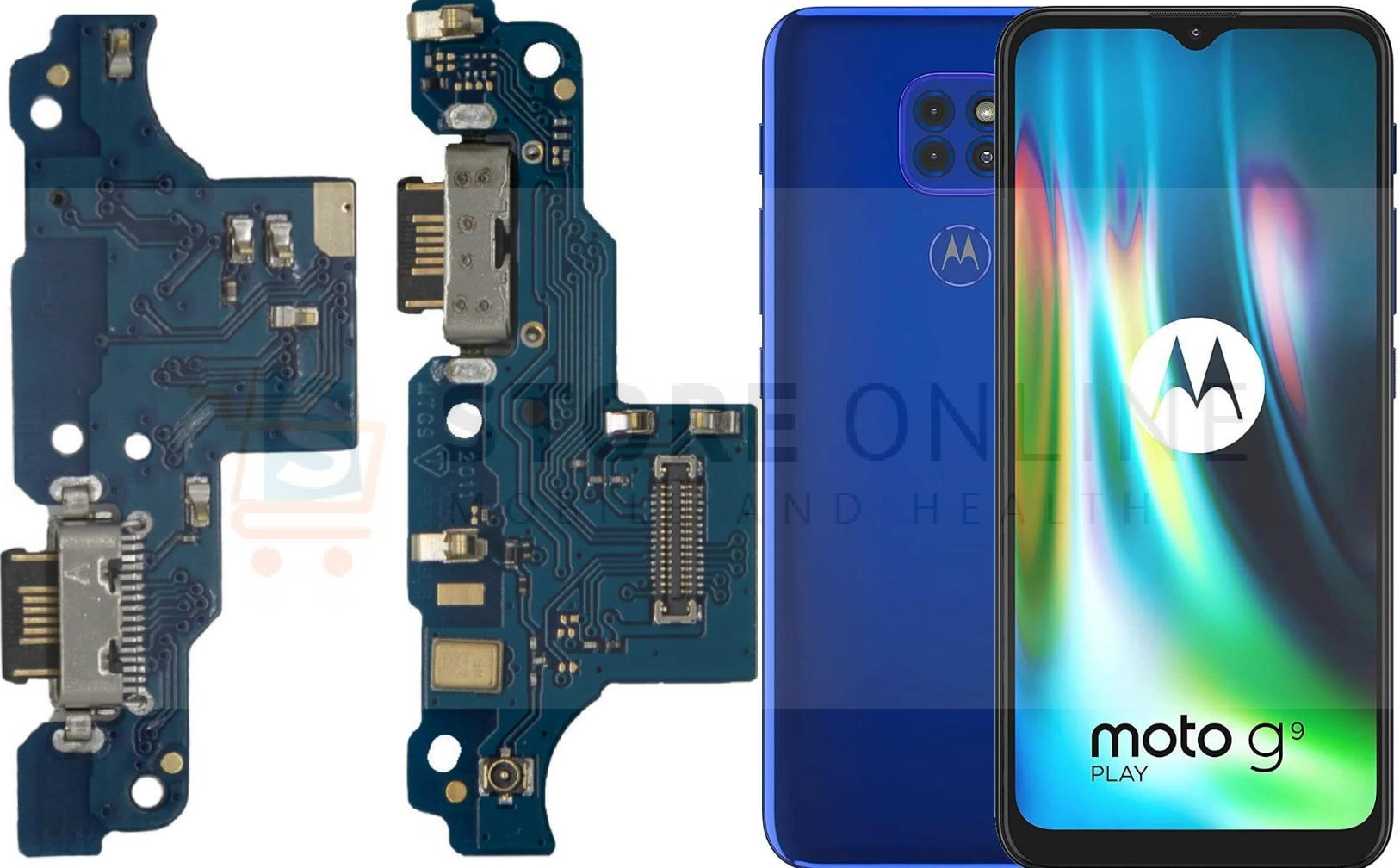 Motorola Moto G9 Play Charging Port Dock