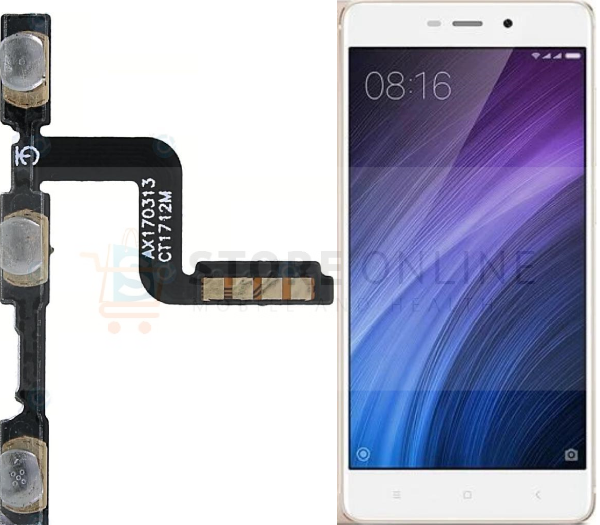 Xiaomi Redmi 4 Pro Power Flex Cable Replacement