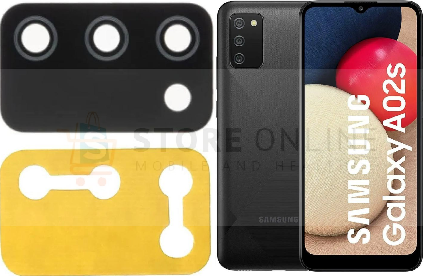 Samsung Galaxy A02s A025F Rear Camera Lens