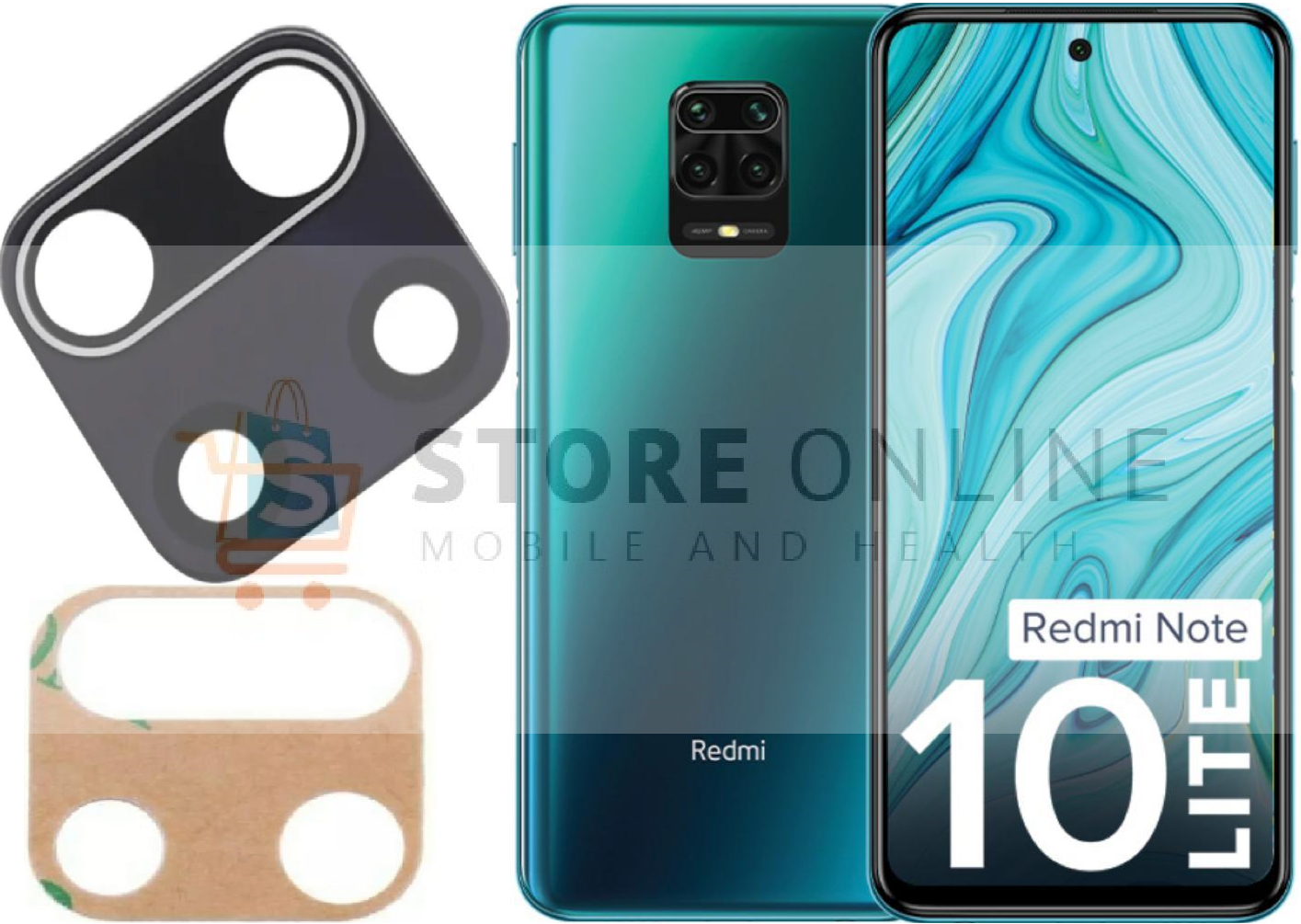 Redmi Note 10 Lite Camera Glass Replacement