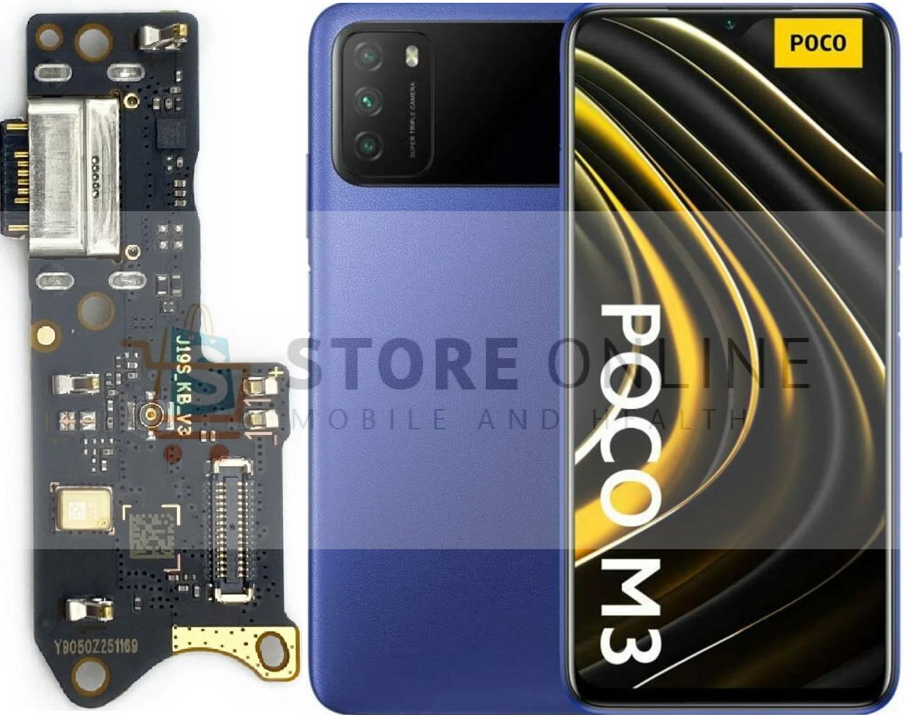 Xiaomi Poco M3 Charging Port Replacement