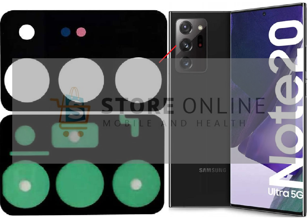 Samsung Galaxy Note 20 Ultra Camera Lens Cover