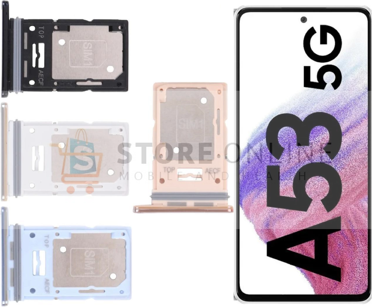 Samsung Galaxy A53 5G A536 Sim Tray Holder