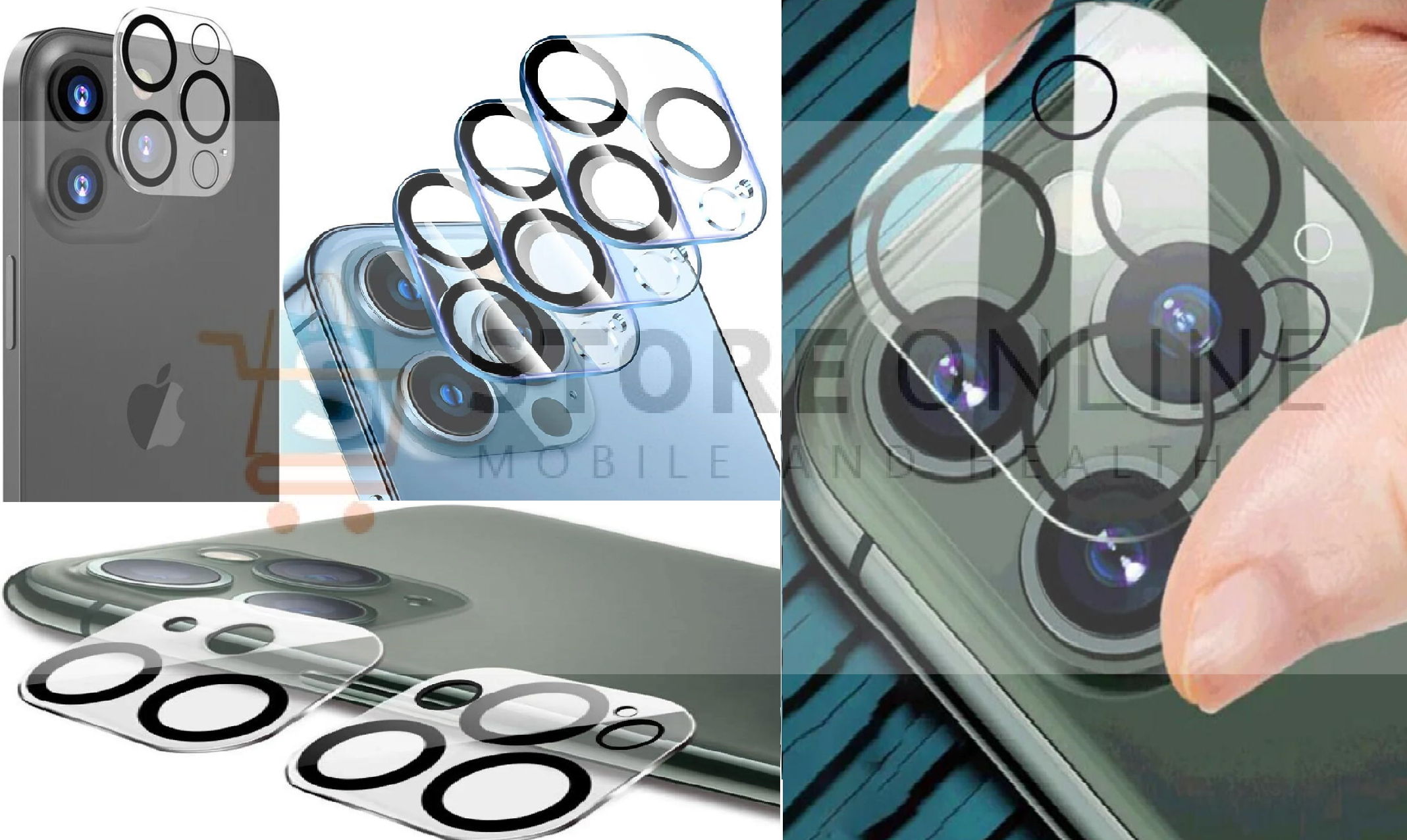 iPhone 11 12 13 14 9H Camera Protector Lens Cover