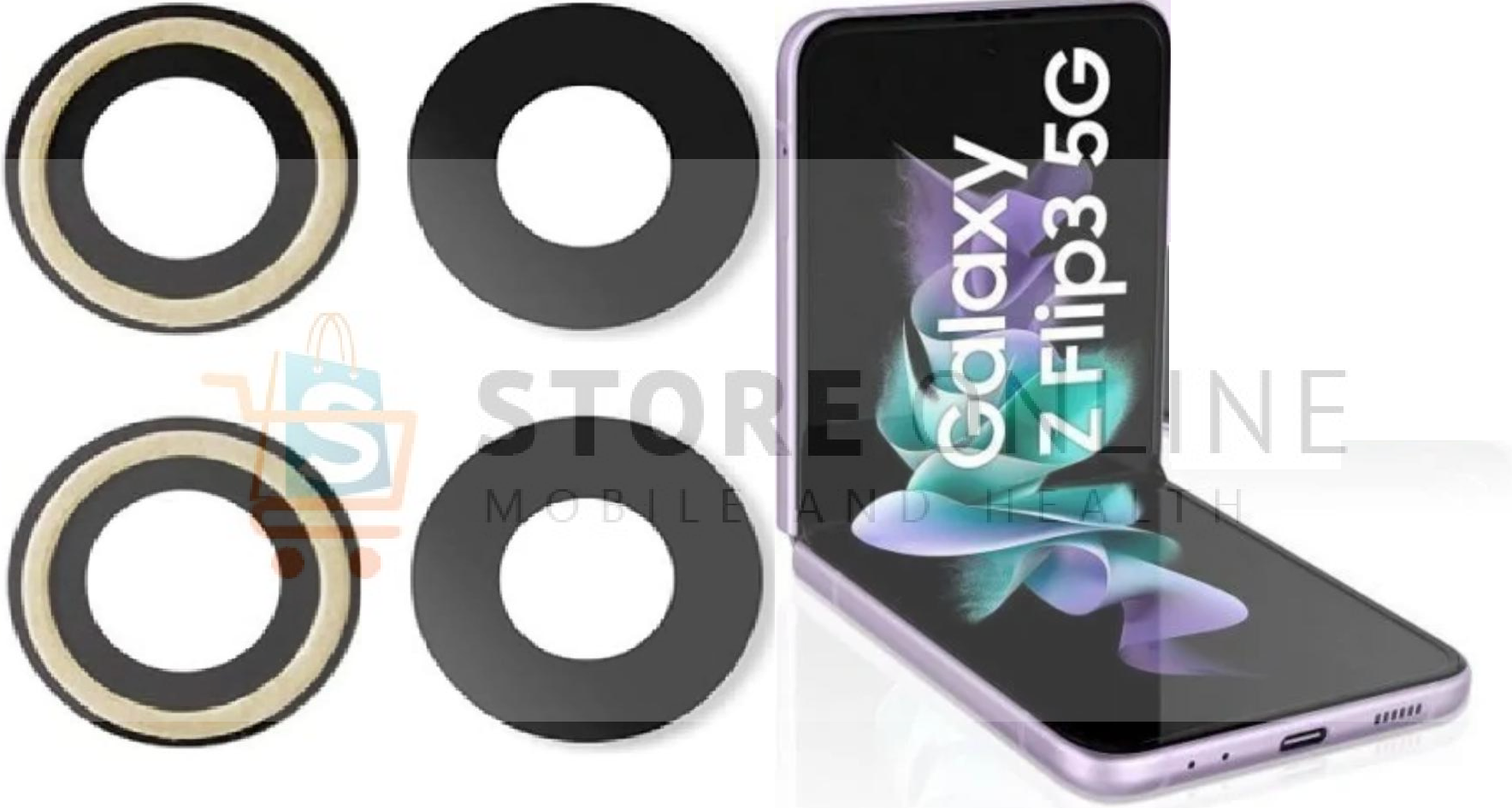 Samsung Galaxy Flip 3 Camera Glass Replacement