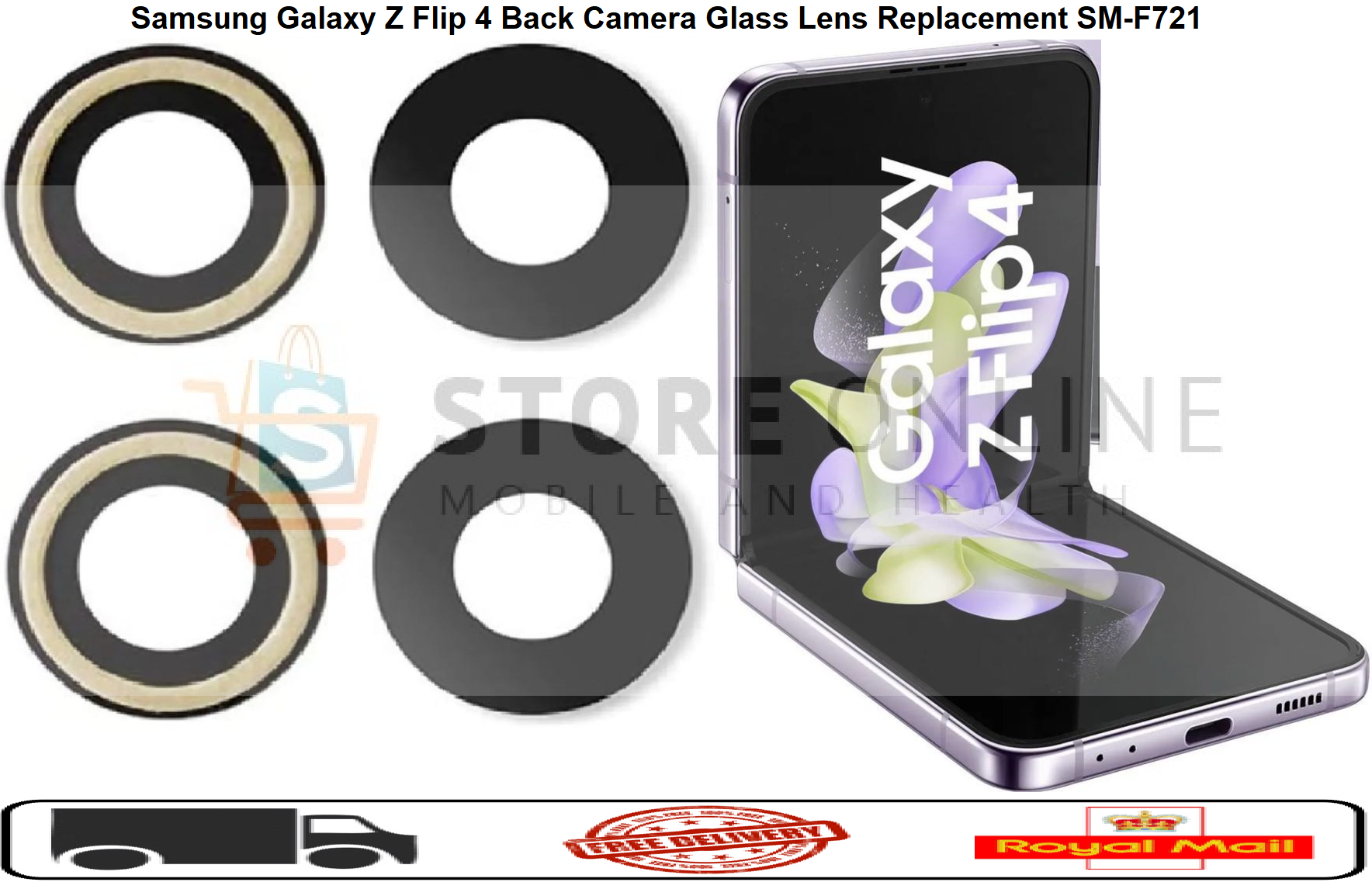 Samsung Galaxy Flip 4 Camera Glass Replacement