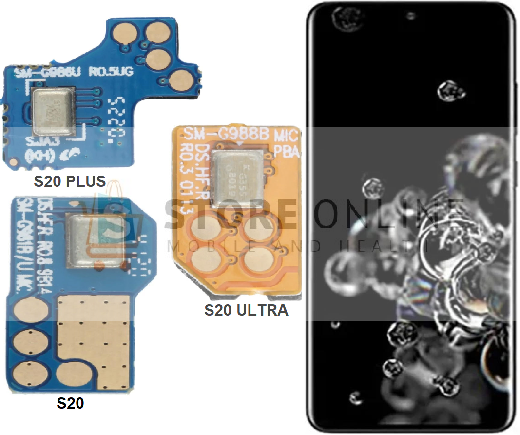 Samsung Galaxy S20 Series 4G/5G Top Microphone Replacement