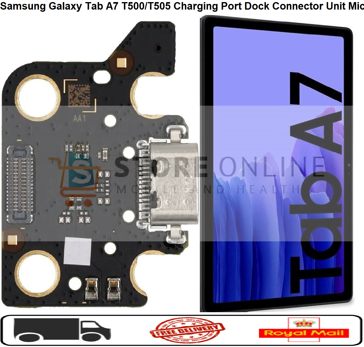 Samsung Galaxy Tab A7 T500/T505 Charging Port