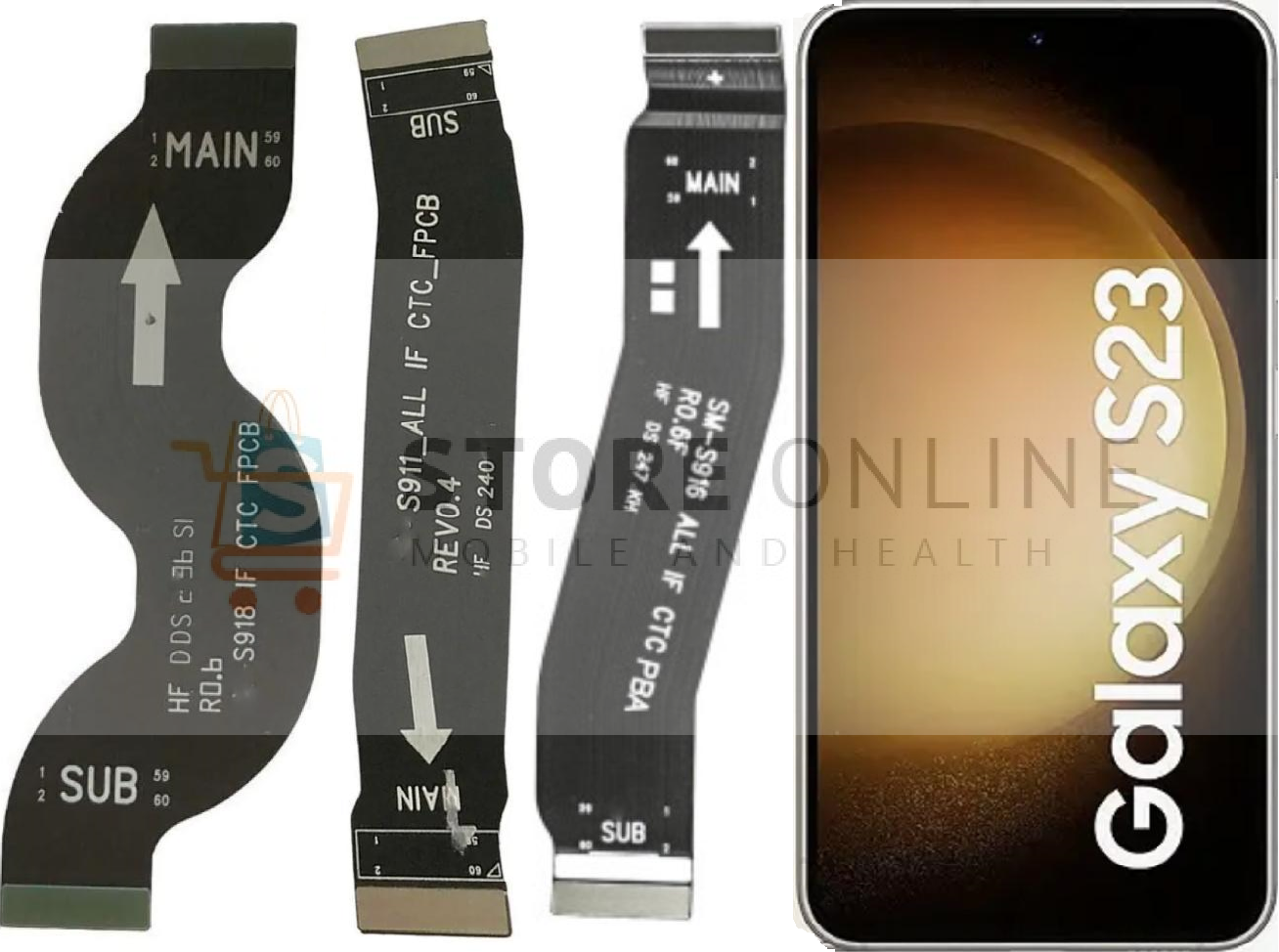 Samsung Galaxy S23 Series Main Flex Ribbon