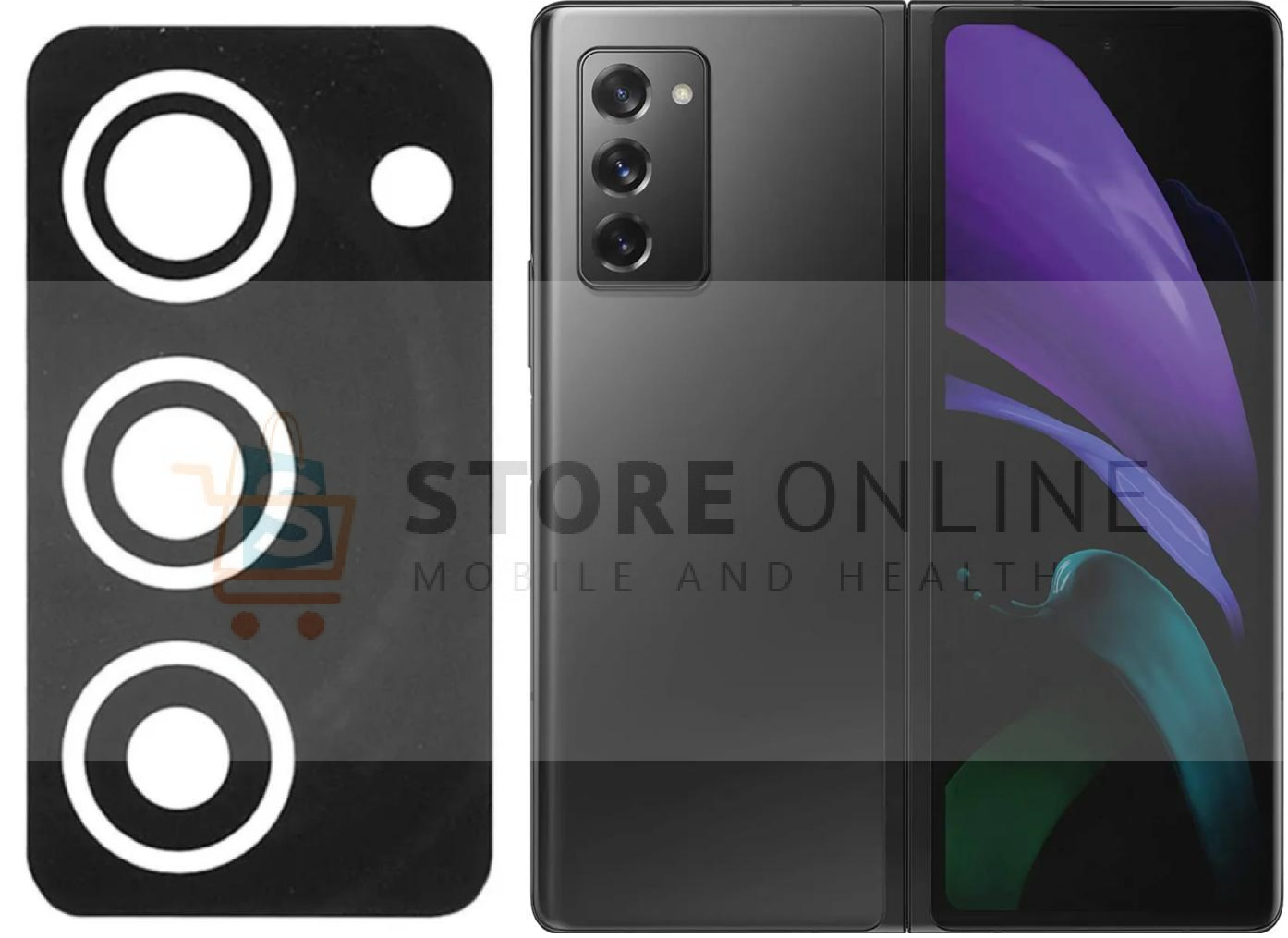 Samsung Galaxy Z Fold 2 Rear Camera Glass Lens Replacement