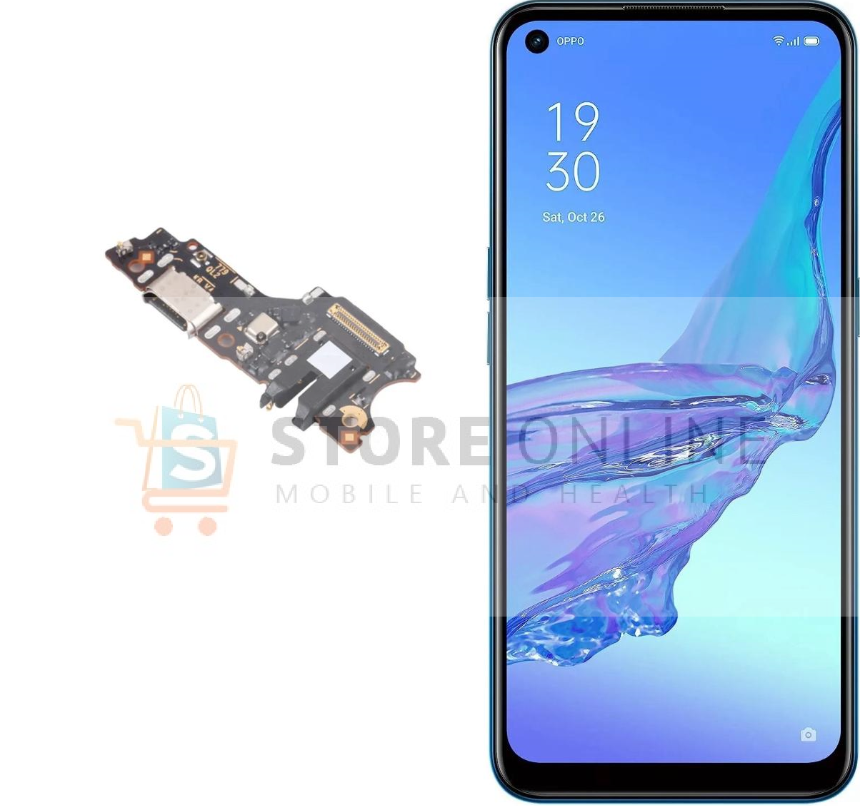 Oppo A53 Replacement Charging Port Microphone USB Board