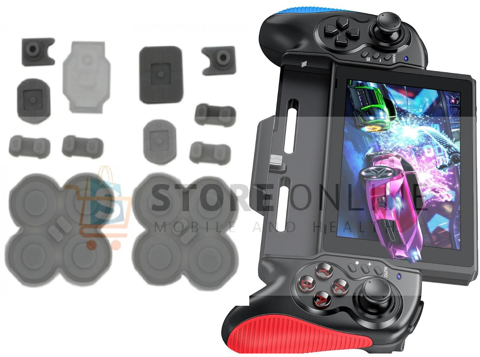 Nintendo Switch Replacement Joy-con Internal Left/Right Rubber Button Pads
