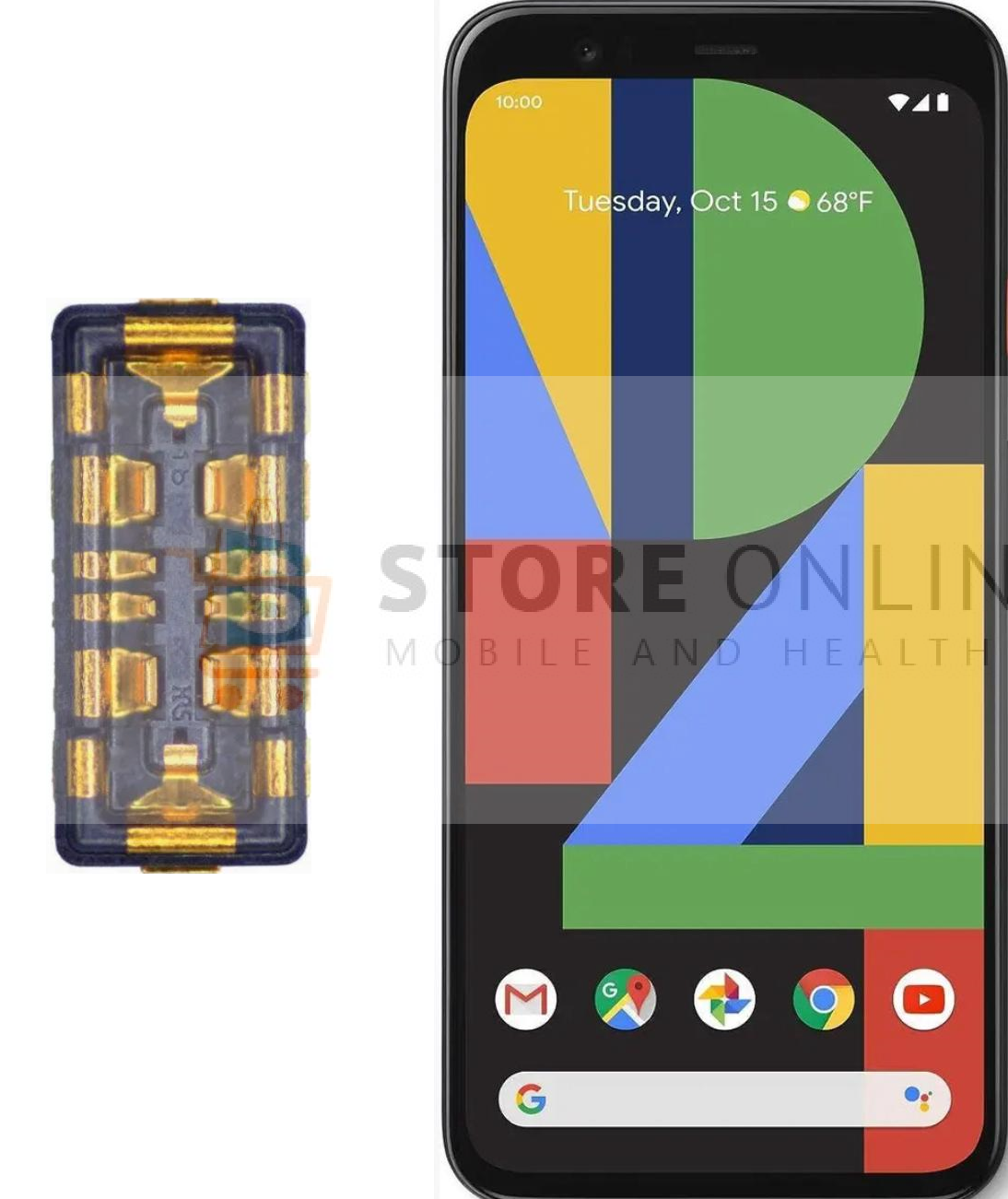 Google Pixel 4XL Replacement Battery FPC Connector