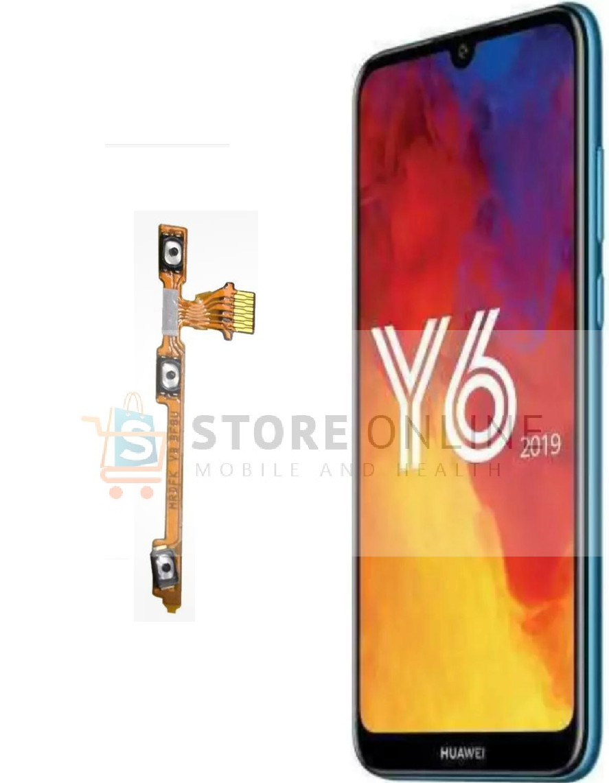 Huawei Y6 2019 Replacement Power & Volume Internal Buttons Flex Cable
