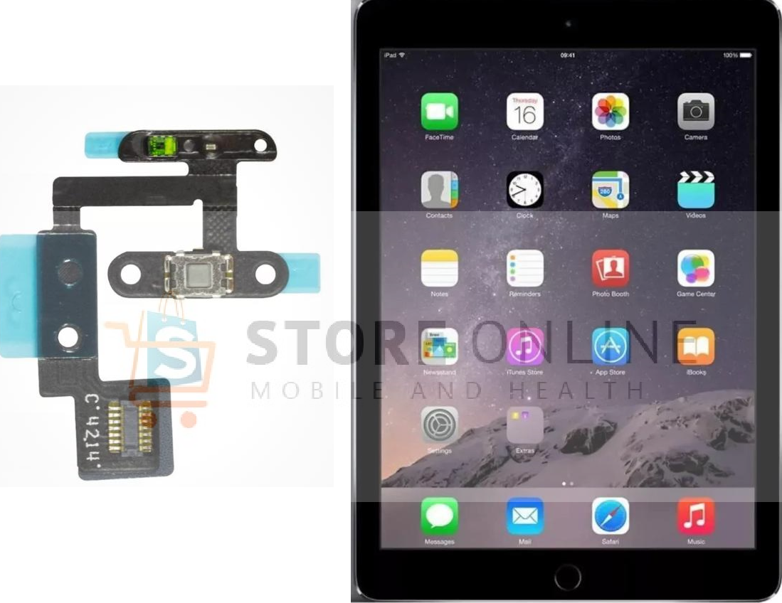 iPad Air 2 (2015) Power Flex Cable Proximity Sensor & Microphone Replacement