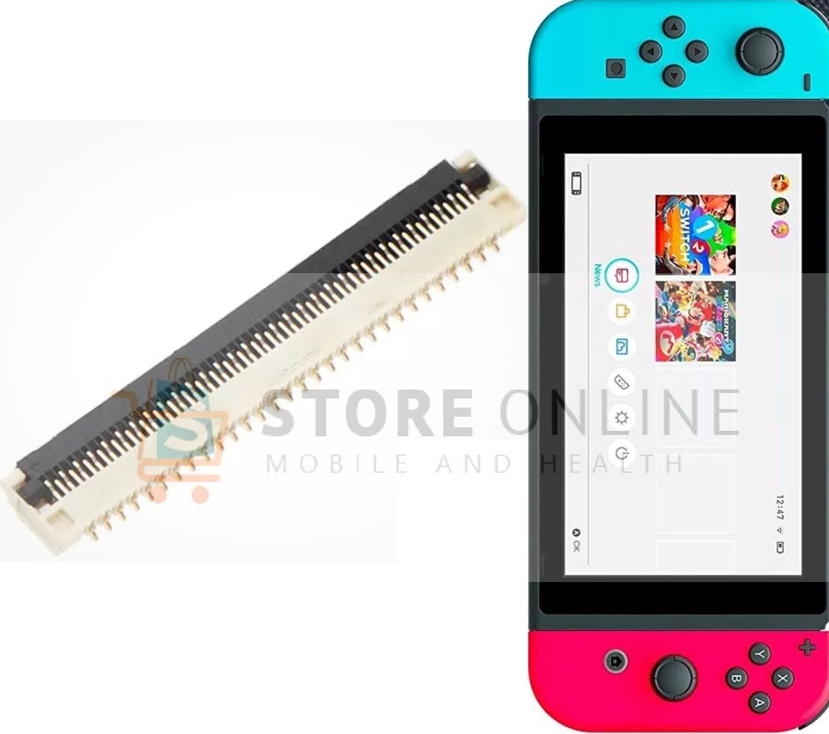 Nintendo Switch Lite Replacement Digitizer FPC Connector