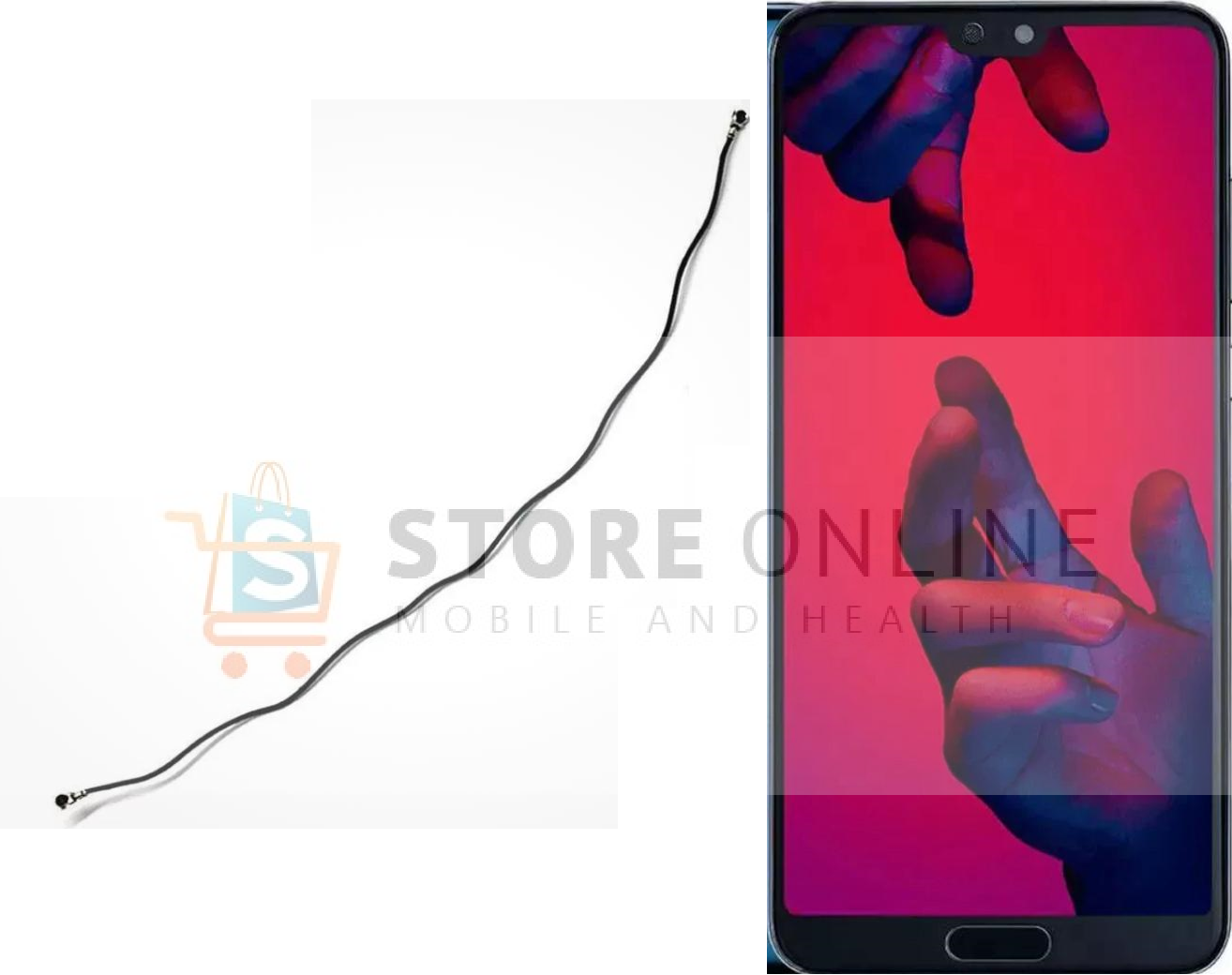 Huawei P20 Pro Replacement Coax Antenna Flex Cable