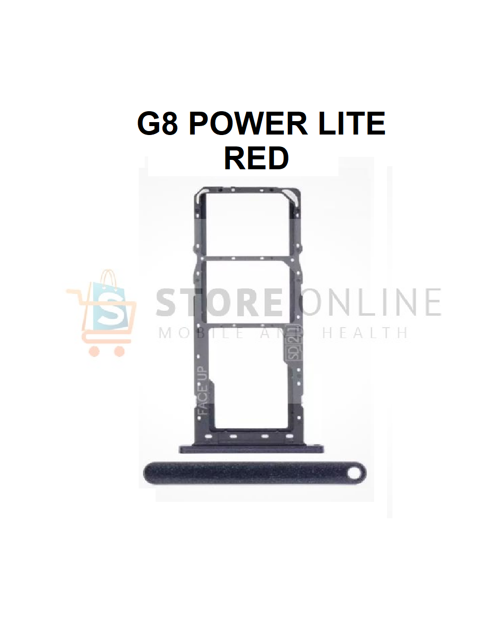 Motorola Moto G8 Power Lite Replacement Sim Card Tray