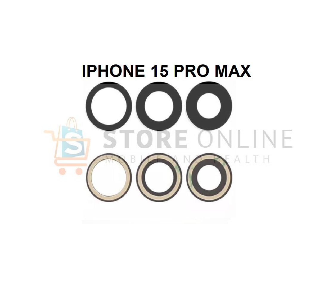 iPhone 15 Pro Max Replacement Back Rear Glass Camera Lens